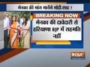 Maneka Gandhi wants to contest LS election from Karnal, say sources