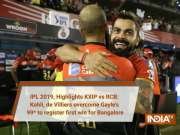 IPL 2019, Highlights KXIP vs RCB: Kohli, de Villiers overcome Gayle's 99* to register first win for Bangalore