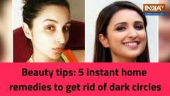 Beauty tips: 5 instant home remedies to get rid of dark circles