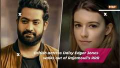 British actress Daisy Edgar Jones walks out of Rajamouli's RRR