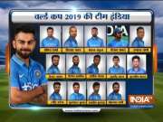 BCCI announces India's 15-member World Cup squad; No place for Rayudu and Pant