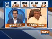 Ravi Shankar Prasad reacts to his massive victory in Patna Saheb against Shatrughan Sinha