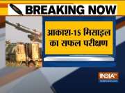 DRDO successfully test fired the Akash-1S surface to air defence missile system
