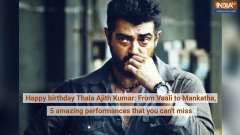 Happy birthday Thala Ajith Kumar: From Vaali to Mankatha, 5 amazing performances that you can't miss