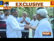 Ravi Shankar Prasad meets people in Patna as part of his election campaign