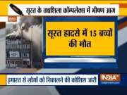 Massive fire engulfs Surat building, 15 students killed