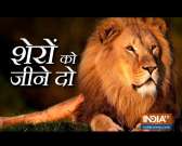 Video of a man dragging carcass behind his bike trying to lure a lion goes viral on social media