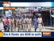 BJP stages protest march in Kolkata against against Bhatpara incident