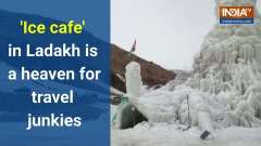 'Ice cafe' in Ladakh is a heaven for travel junkies