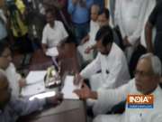 Nitish Kumar loses his cool over question on death due to AES in Bihar