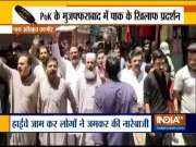 People protest against Pakistan at Muzaffarabad in PoK