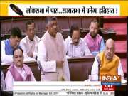 Ravi Shankar Prasad tables triple talaq Bill in Rajya Sabha