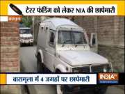National Investigation Agency(NIA) raids at 4 locations in Baramulla district of North Kashmir