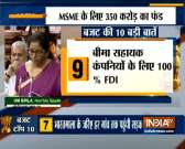Budget 2019-20: Gaon, garib aur kisan our focus: FM Nirmala Sitharaman