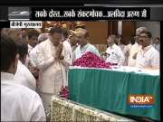 India TV Chairman and Editor-in-Chief Rajat Sharma pays last tribute to Arun Jaitley
