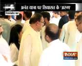 India TV Chairman, Rajat Sharma attends close friend Arun Jaitley's funeral ceremony