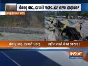 Monsoon 2019: Heavy rain triggers landslide in Kullu (watch video)