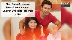 Meet Varun Dhawan&rsquo;s beautiful niece Anjini Dhawan who is no less than a diva