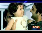 Cute little Kiara from Nazar visits actress Aneri Vajani&rsquo;s Ganpati