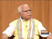 Manohar Lal Khattar in Aap Ki Adalat: Haryana CM tears into Opposition over Article 370