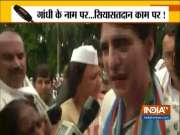 Rahul Gandhi holds padyatra in Delhi, Priyanka Gandhi Vadra in Lucknow