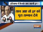 Already have job reservation, pension in Congress manifesto, says BS Hooda on JJP Chief Dushyant&rsquo;s demands