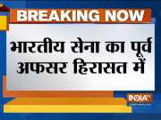 Ex-Army Officer held on suspicion of spying
