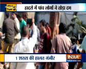 Five dead in wall collapse during wedding in Hyderabad