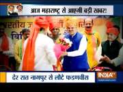 Maharashtra: Devendra Fadnavis meets Mohan Bhagwat in Nagpur amid BJP-Sena stand-off