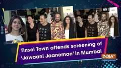 Tinsel Town attends screening of 'Jawaani Jaaneman' in Mumbai
