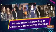 B-town attends screening of 'Jawaani Jaaneman' in Mumbai