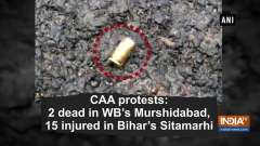 CAA protests: 2 dead in WB's Murshidabad, 15 injured in Bihar's Sitamarhi