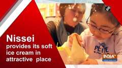 Soft and tasty ice-cream by Nissei attracts kids and adults