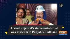 Arvind Kejriwal's statue installed at wax museum in Punjab's Ludhiana