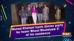 Murad Khetani hosts dinner party for team 'Bhool Bhulaiyaa 2' at his residence