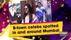 B-town celebs spotted in and around Mumbai