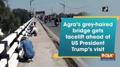 Agra's grey-haired bridge gets facelift ahead of US President Trump's visit