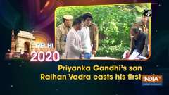 Priyanka Gandhi's son Raihan Vadra casts his first vote
