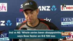 Ind vs NZ: 'Quite disappointing', says Ross Taylor on series whitewash by 'Men in Blue'