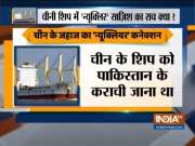 India detains Pak-bound Chinese ship containing cargo used to launch missiles