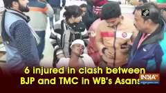 6 injured in clash between BJP and TMC in WB's Asansol