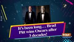 It's been long... Brad Pitt wins Oscars after 3 decades!