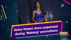 Disha Patani stuns paparazzi during 'Malang' promotions