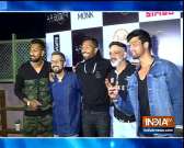 TV celebrities at Kushal Tandon's restaurant launch