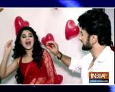 Guddan and AJ celebrate Chocolate Day