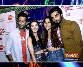 Dhanno Ka Tanga arrives at the launch party of serial Qurbaan Hua
