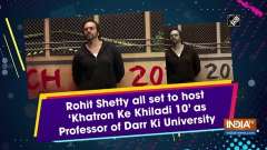 Rohit Shetty all set to host 'Khatron Ke Khiladi 10' as Professor of Darr Ki University
