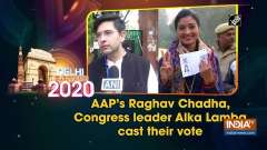 Watch: Gandhi family cast their vote
