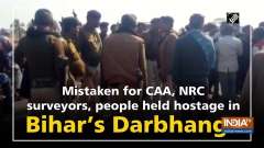 Mistaken for CAA, NRC surveyors, people held hostage in Bihar's Darbhanga