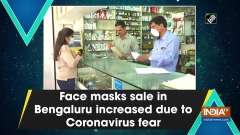 Face masks sale in Bengaluru increased due to Coronavirus fear